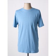 LDN - T-shirt bleu en coton - Homme - Taille S - Modz