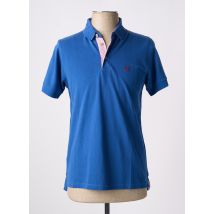 BROWN JURY - Polo bleu en coton - Homme - Taille S - Modz
