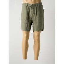 LCDN - Bermuda vert en lin - Homme - Taille 42 - Modz