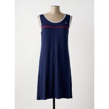 GALMALLA - Robe mi-longue bleu en viscose - Femme - Taille 40 - Modz