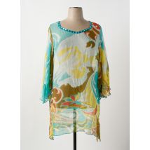 ALAIN WEIZ - Tunique manches longues bleu en polyester - Femme - Taille 38 - Modz