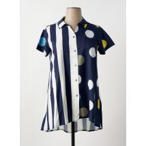 GALMALLA - Chemisier bleu en polyester - Femme - Taille 44 - Modz