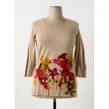 ALAIN WEIZ - Pull beige en lin - Femme - Taille 46 - Modz