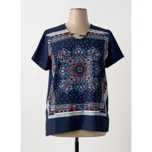 GALMALLA - T-shirt bleu en polyester - Femme - Taille 44 - Modz