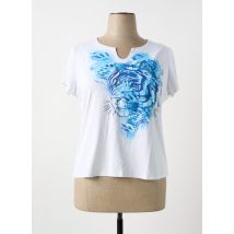 COSTURA 40 - T-shirt blanc en viscose - Femme - Taille 52 - Modz