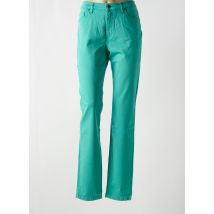 LCDN - Pantalon slim vert en coton - Femme - Taille 44 - Modz