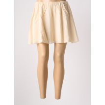 AMERICAN VINTAGE - Jupe courte beige en coton - Femme - Taille 36 - Modz