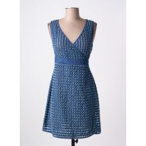 OSCALITO - Robe courte bleu en coton - Femme - Taille 38 - Modz