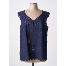 OSCALITO - Top bleu en coton - Femme - Taille 42 - Modz