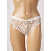LISE CHARMEL - Tanga beige en polyamide - Femme - Taille 42 - Modz