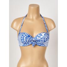 ANTIGEL - Haut de maillot de bain bleu en polyamide - Femme - Taille 85C - Modz