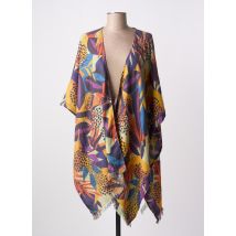 LA FIANCÉE - Poncho violet en laine - Femme - Taille TU - Modz