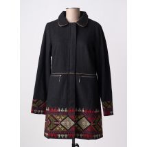 LA FIANCEE DU MEKONG - Manteau long noir en laine - Femme - Taille 36 - Modz