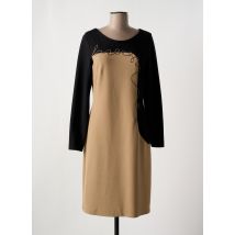 PAUL BRIAL - Robe mi-longue noir en polyester - Femme - Taille 38 - Modz