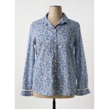 SAINT JAMES - Chemisier bleu en coton - Femme - Taille 44 - Modz