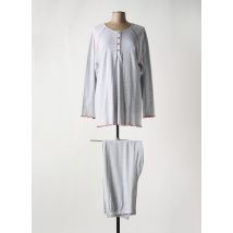 PEIGNORA - Pyjama gris en coton - Femme - Taille 42 - Modz
