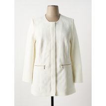 CHRISTINE LAURE - Veste chic beige en polyester - Femme - Taille 46 - Modz