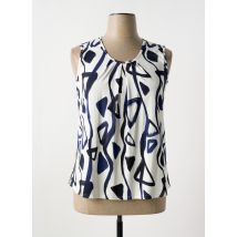 GEVANA - Débardeur bleu en viscose - Femme - Taille 46 - Modz