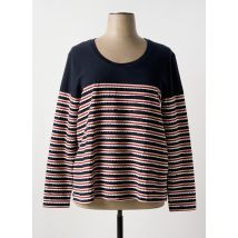 TBS - T-shirt bleu en coton - Femme - Taille 44 - Modz