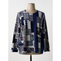 GEVANA - Pull bleu en polyester - Femme - Taille 56 - Modz