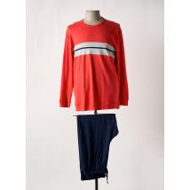 EMINENCE - Pyjama orange en coton - Homme - Taille 50 - Modz