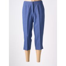 PIER BÉ - Pantacourt bleu en polyester - Femme - Taille 48 - Modz