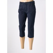 ANNA MONTANA - Pantacourt bleu en coton - Femme - Taille 38 - Modz