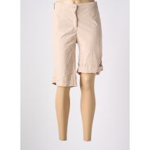 SAINT JAMES - Bermuda beige en coton - Femme - Taille 48 - Modz