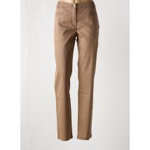SAINT JAMES - Pantalon slim marron en coton - Femme - Taille 48 - Modz
