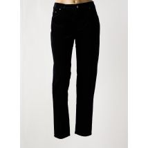 ANNA MONTANA - Pantalon slim noir en coton - Femme - Taille 46 - Modz