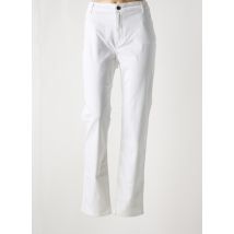 CONCEPT K - Jeans coupe slim blanc en coton - Femme - Taille 48 - Modz