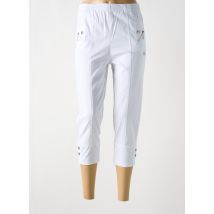 CHERRY B - Pantacourt blanc en coton - Femme - Taille 46 - Modz