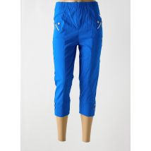 CHERRY B - Pantacourt bleu en coton - Femme - Taille 44 - Modz