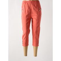 CHERRY B - Pantacourt orange en coton - Femme - Taille 52 - Modz