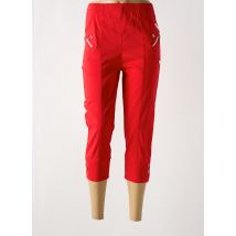 CHERRY B - Pantacourt rouge en coton - Femme - Taille 38 - Modz