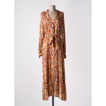 LA PETITE ETOILE - Robe longue orange en viscose - Femme - Taille 36 - Modz