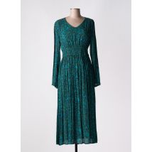 CALIE - Robe longue vert en viscose - Femme - Taille 38 - Modz