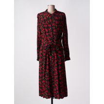 KING LOUIE - Robe mi-longue rouge en viscose - Femme - Taille 42 - Modz