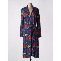 KING LOUIE - Robe mi-longue bleu en viscose - Femme - Taille 44 - Modz