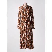 KING LOUIE - Robe longue marron en viscose - Femme - Taille 38 - Modz