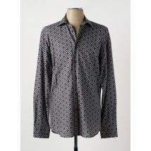 BANDE ORIGINALE - Chemise manches longues noir en coton - Homme - Taille L - Modz