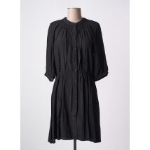 RUE MAZARINE - Robe mi-longue noir en viscose - Femme - Taille 40 - Modz