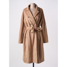 STUDIO PARISIEN - Manteau long beige en polyester - Femme - Taille 40 - Modz