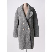 #OOTD - Manteau long gris en laine - Femme - Taille 40 - Modz