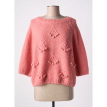 GRACE & MILA - Pull rose en acrylique - Femme - Taille 36 - Modz
