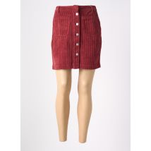 LABDIP - Jupe courte rouge en coton - Femme - Taille 36 - Modz