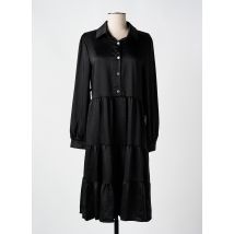 LES IMPATIENTES - Robe mi-longue noir en polyester - Femme - Taille 36 - Modz