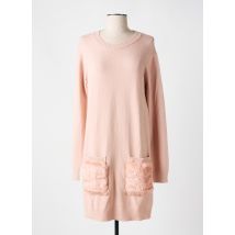 ESTHER.H - Robe pull rose en viscose - Femme - Taille 36 - Modz