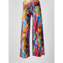 REVE EN DENTELLE - Pantalon flare orange en polyamide - Femme - Taille 36 - Modz