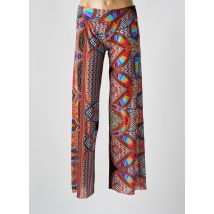 REVE EN DENTELLE - Pantalon droit rouge en polyamide - Femme - Taille 38 - Modz